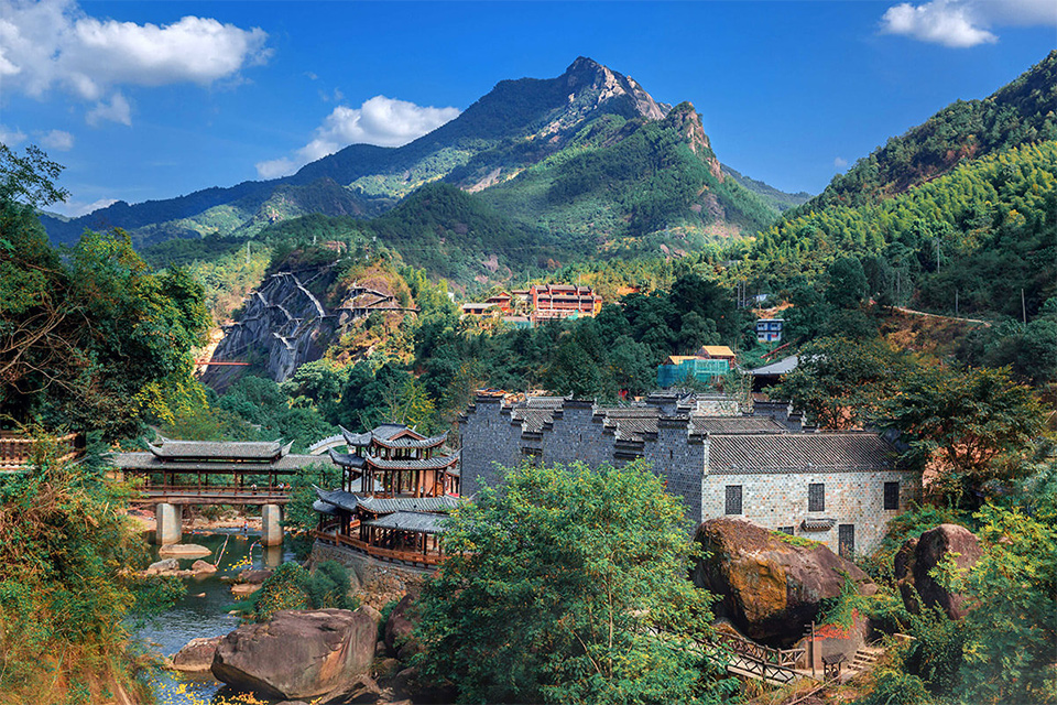 Wangxian Valley destination landscape